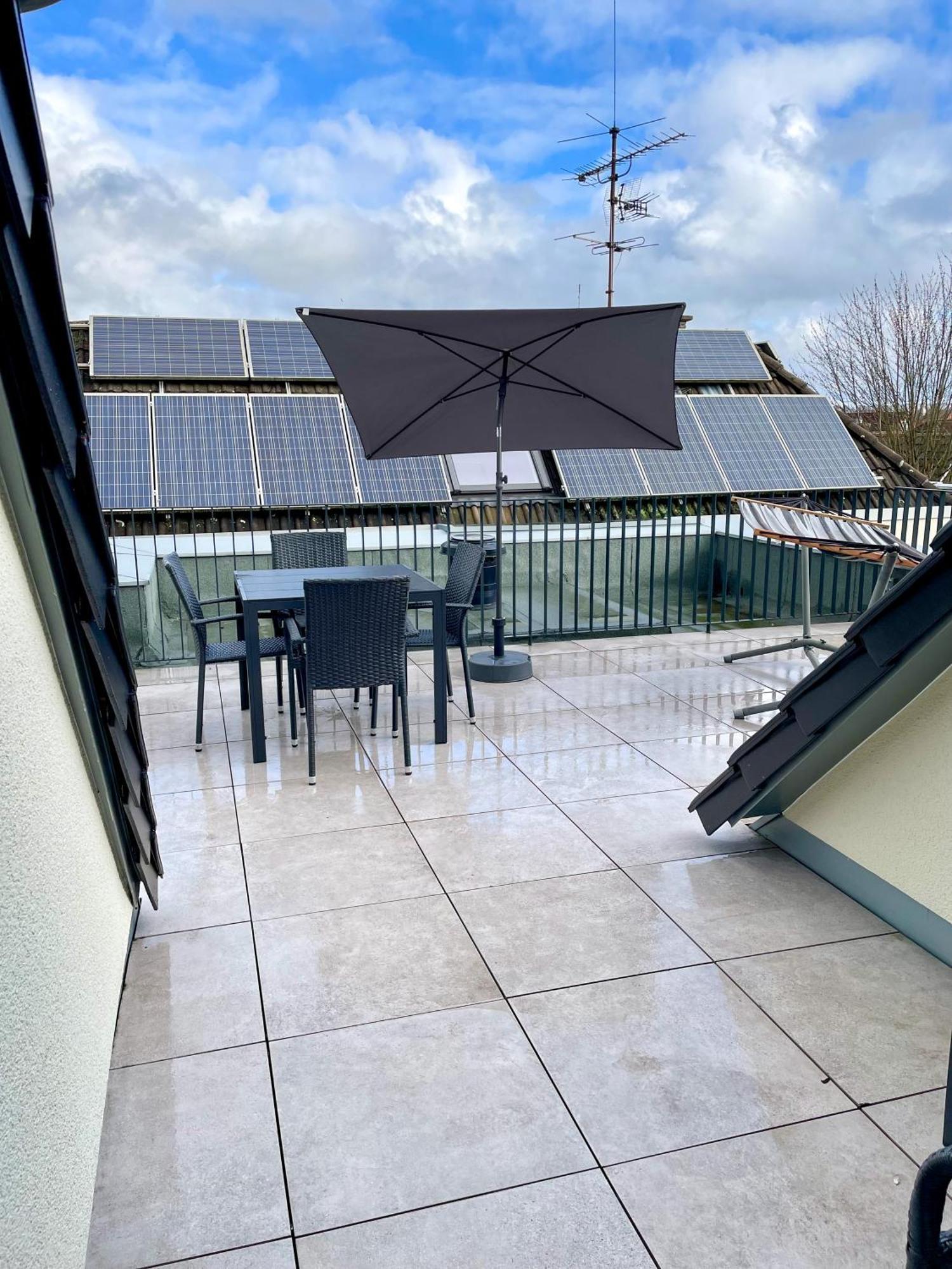 Ahaus: Stadtoase Mit Terrasse & Privater Garage Exteriör bild