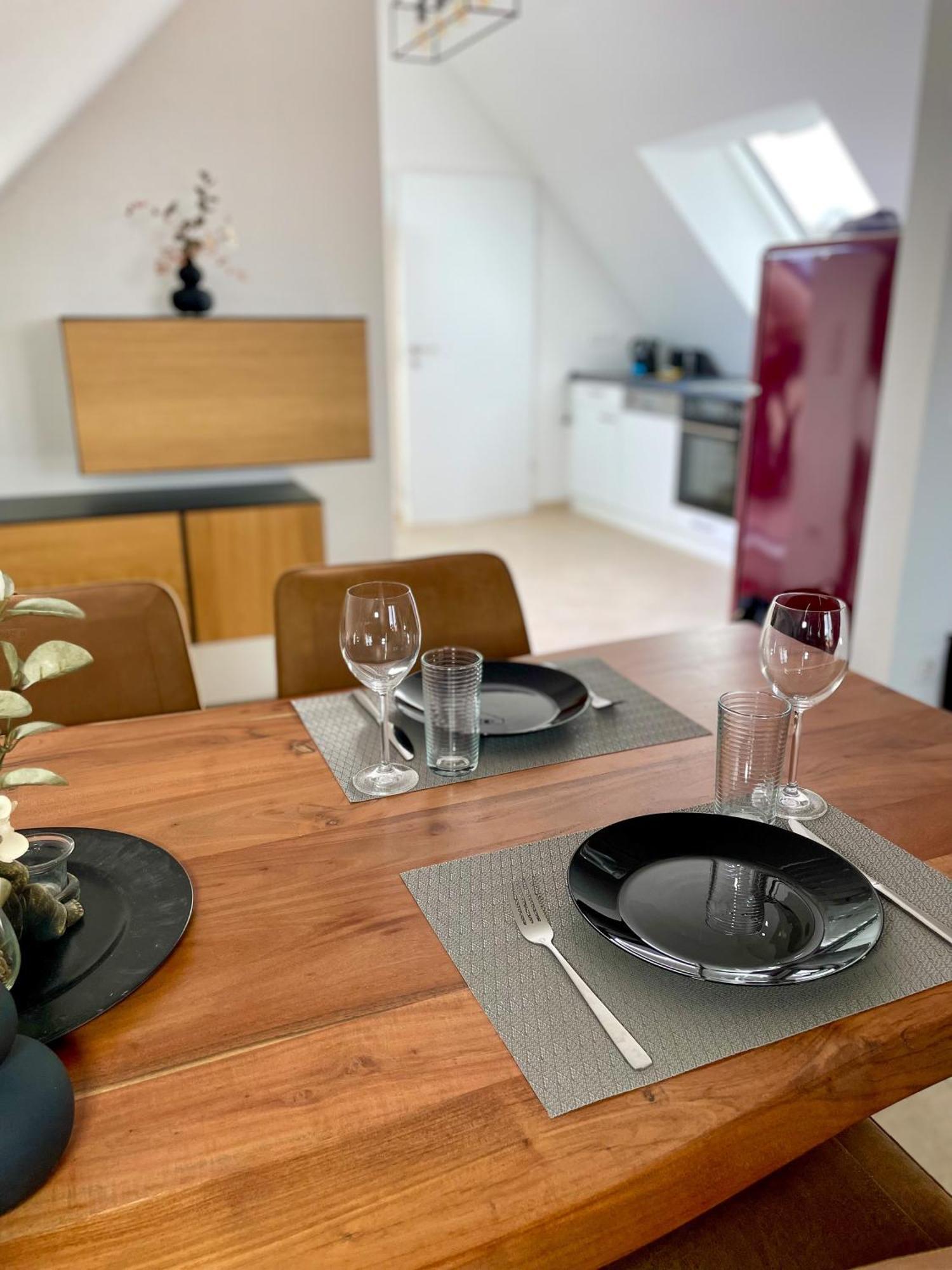Ahaus: Stadtoase Mit Terrasse & Privater Garage Exteriör bild