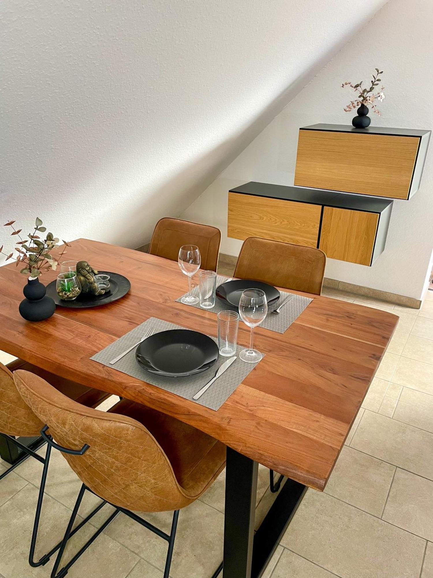 Ahaus: Stadtoase Mit Terrasse & Privater Garage Exteriör bild