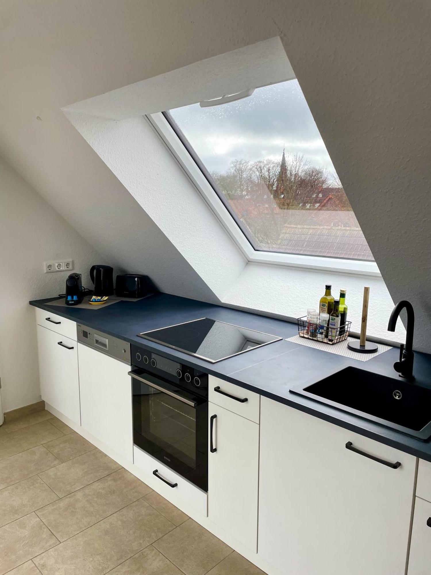 Ahaus: Stadtoase Mit Terrasse & Privater Garage Exteriör bild