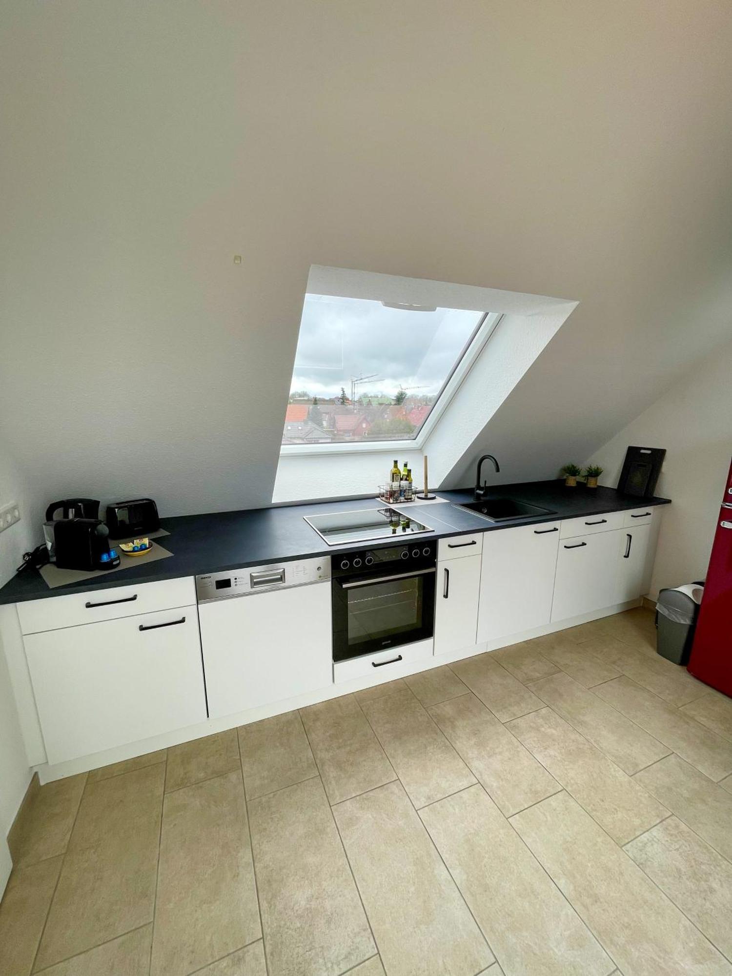 Ahaus: Stadtoase Mit Terrasse & Privater Garage Exteriör bild